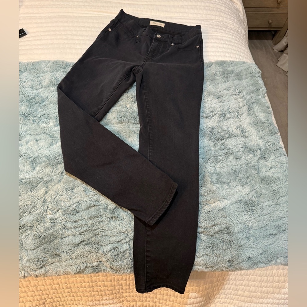 Madewell Black Skinny Denim Pants Size 28